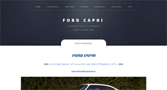 Desktop Screenshot of capri-legend.com